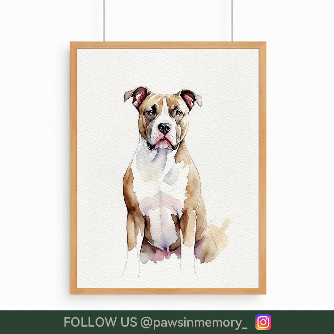 Personalized Watercolor Pet Portrait – Hand-Drawn Custom Cat or Dog Art (Digital Download)