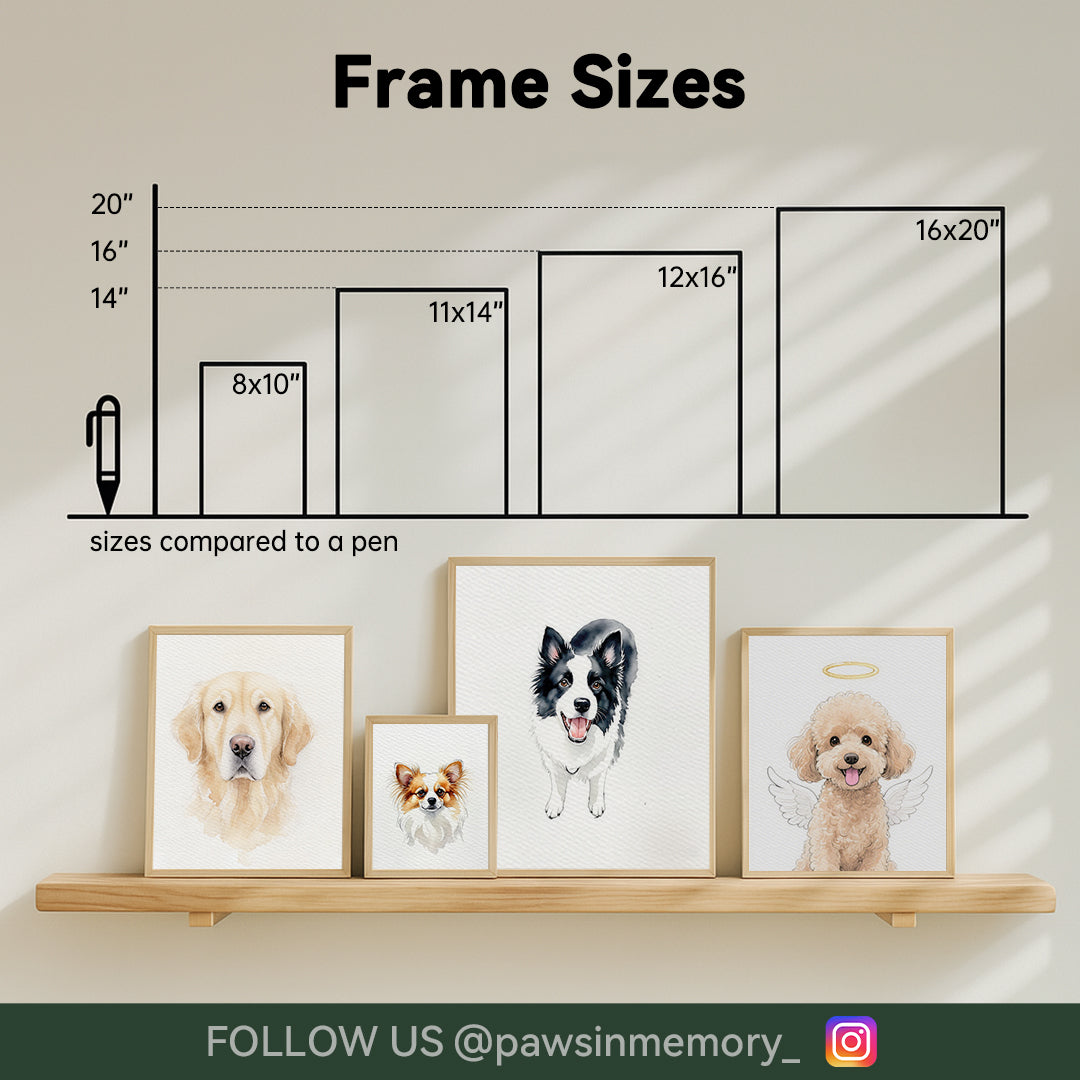 Personalized Watercolor Pet Portrait – Hand-Drawn Custom Cat or Dog Art (Digital Download)