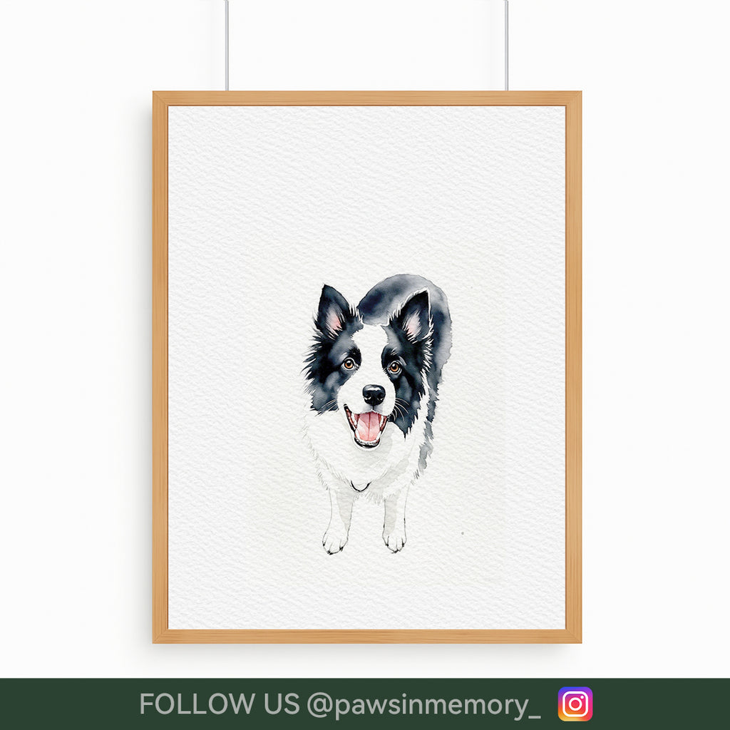 Personalized Watercolor Pet Portrait – Hand-Drawn Custom Cat or Dog Art (Digital Download)