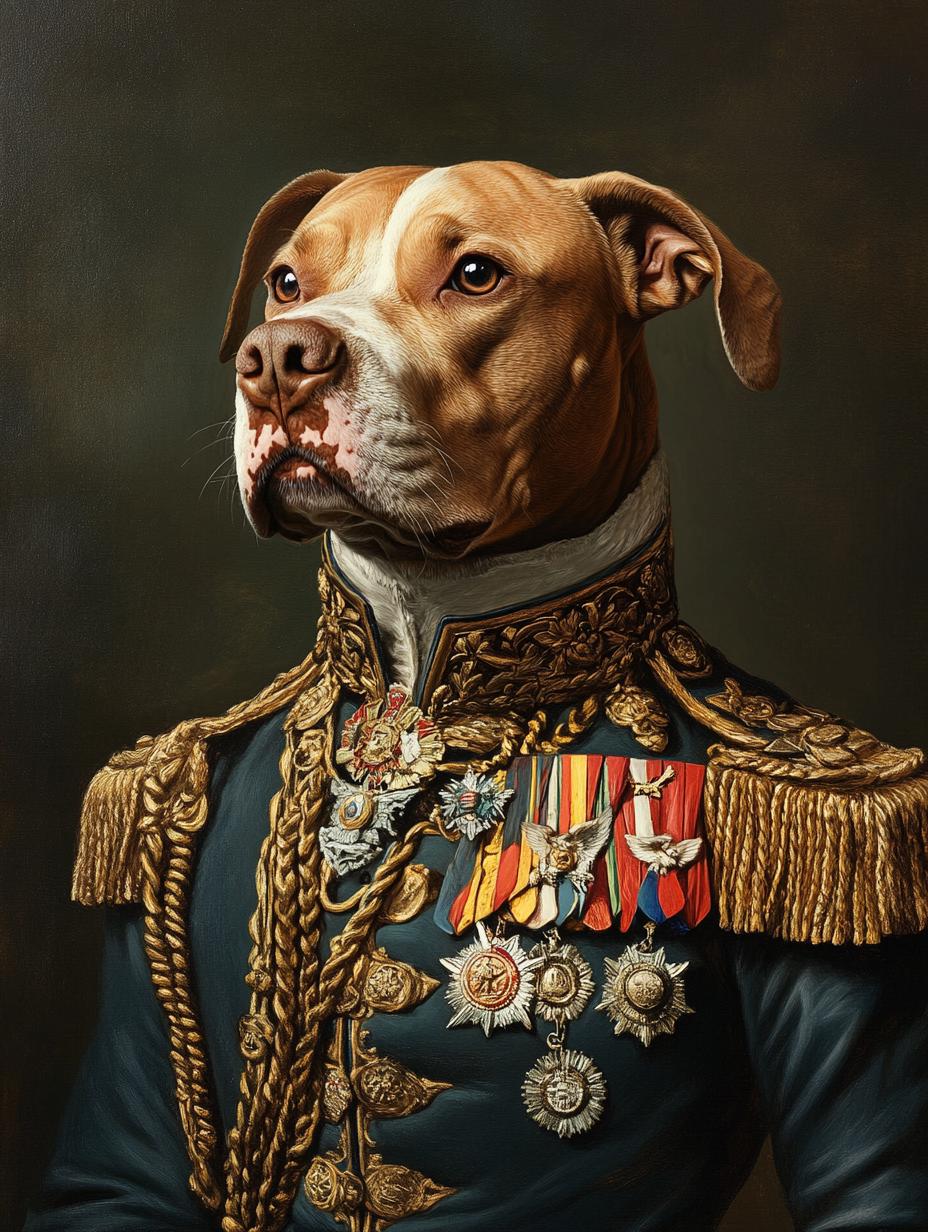 Custom Royal Pet Portrait – King or Queen Theme | Funny Noble Dog Digital Art Download