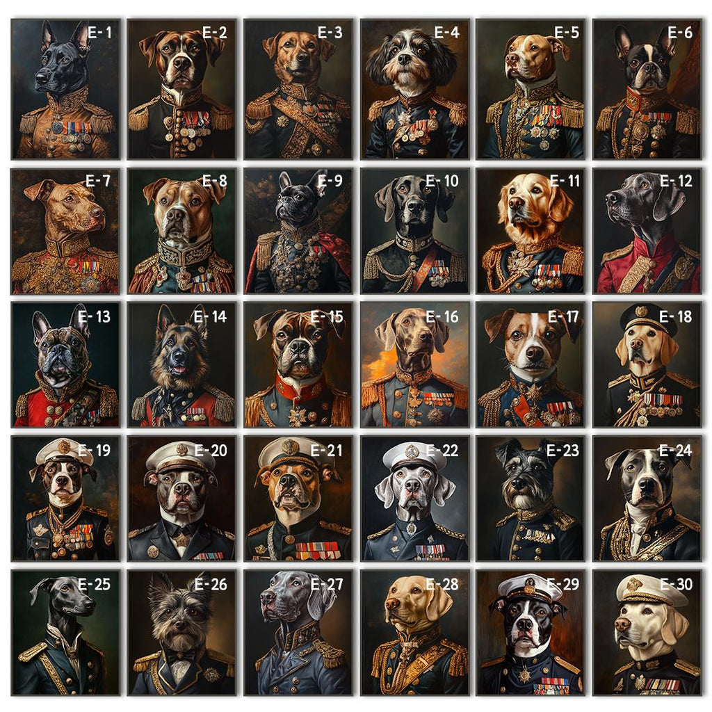 Custom Royal Pet Portrait – King or Queen Theme | Funny Noble Dog Digital Art Download