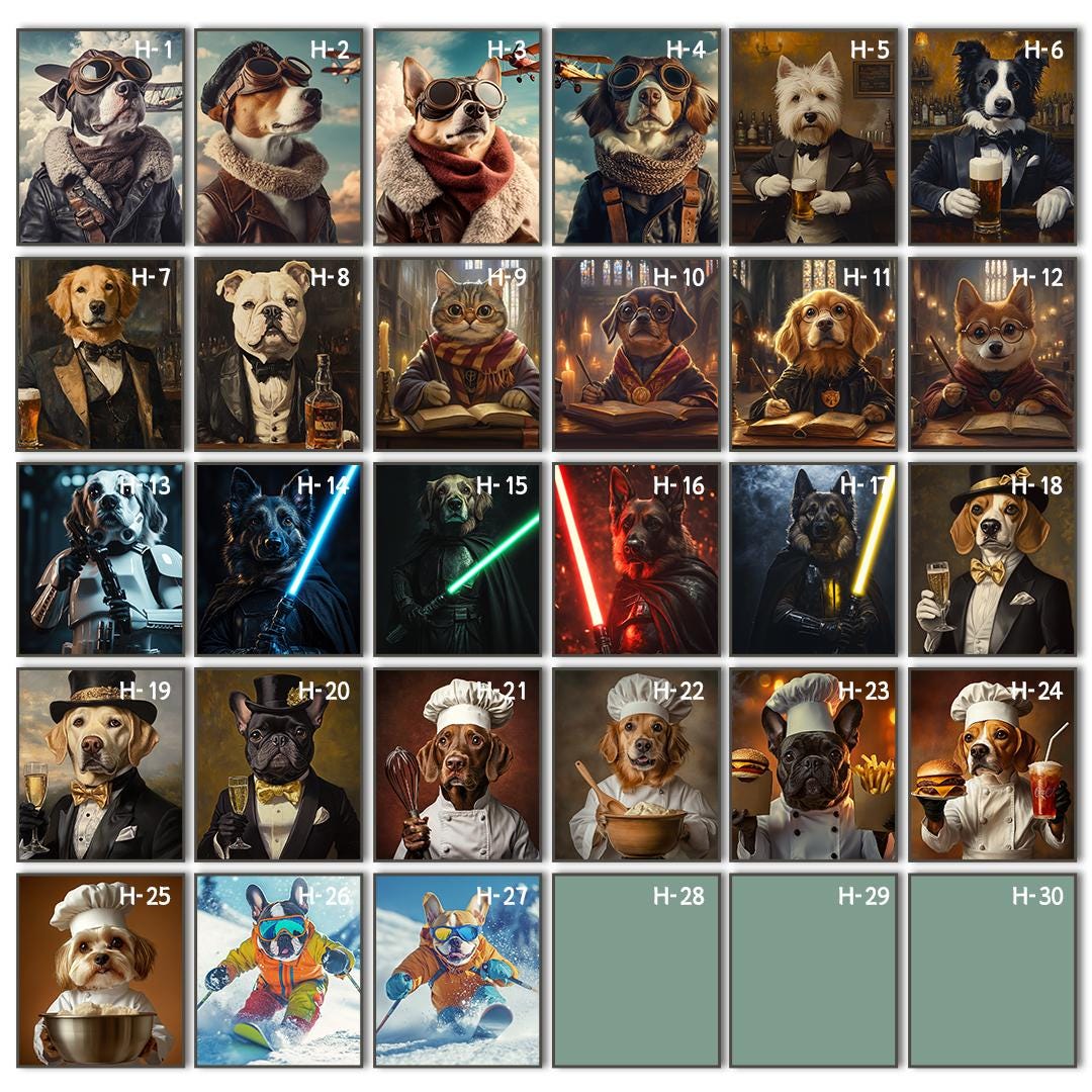 Custom Pet Portrait – Elvis-Style Rock ’n’ Roll Dog Art | Digital Download